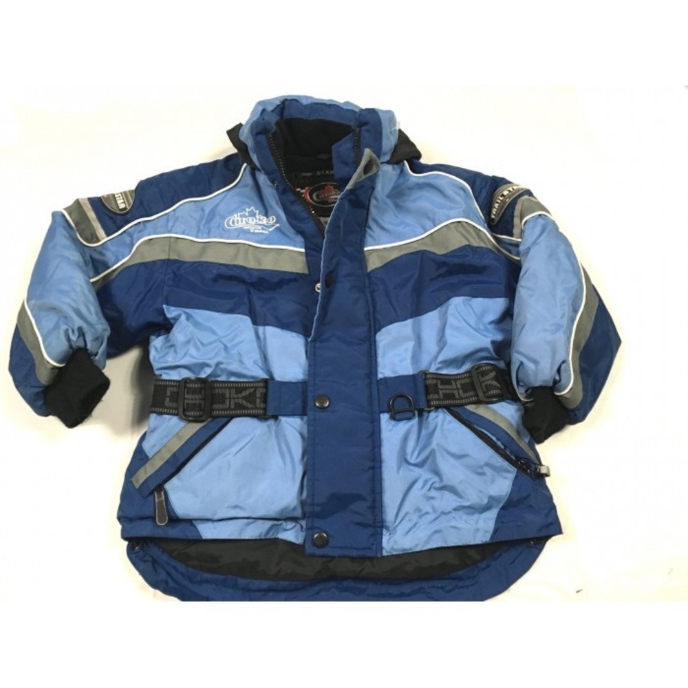Kids choko skidoo kids coat Winter snow coat bleu size 8 y